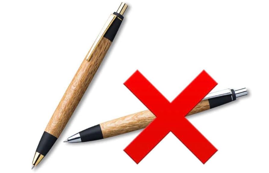 野原工芸　樫　かし　スタンダードボールペン Amazon | 野原工芸 樫 カシ ボールペン スタンダード | 油性